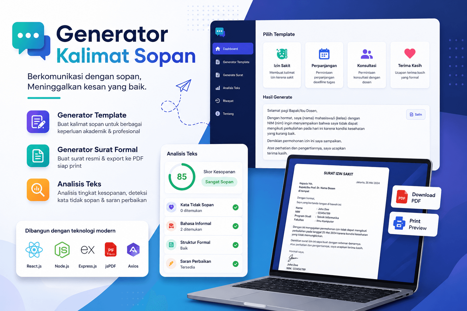 Thumbnail of A Web App That Helps Indonesian Students Write Formal Messages