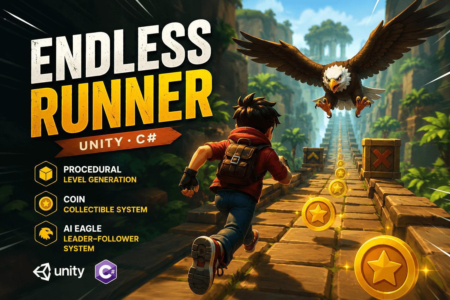 Thumbnail of Unity Endless Runner Game